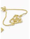 PULSERA / BRAZALETE EN RODIO CON MICROCIRCONES