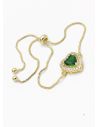 PULSERA / BRAZALETE EN RODIO CON MICROCIRCONES