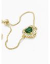 PULSERA / BRAZALETE EN RODIO CON MICROCIRCONES