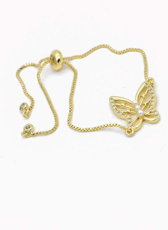 PULSERA / BRAZALETE EN RODIO CON MICROCIRCONES