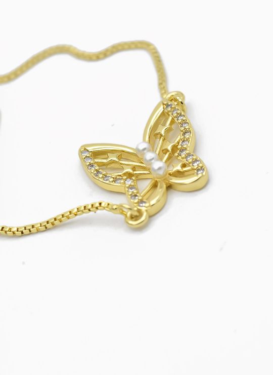 PULSERA / BRAZALETE EN RODIO CON MICROCIRCONES