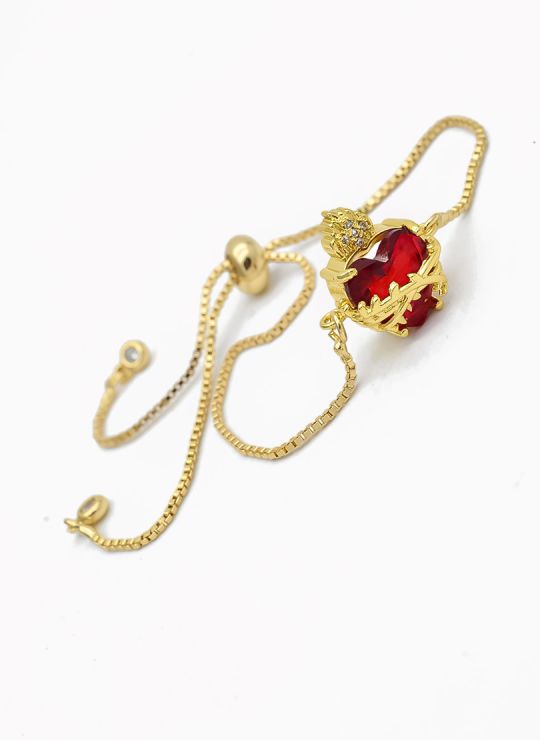 PULSERA / BRAZALETE EN RODIO CON MICROCIRCONES