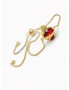 PULSERA / BRAZALETE EN RODIO CON MICROCIRCONES