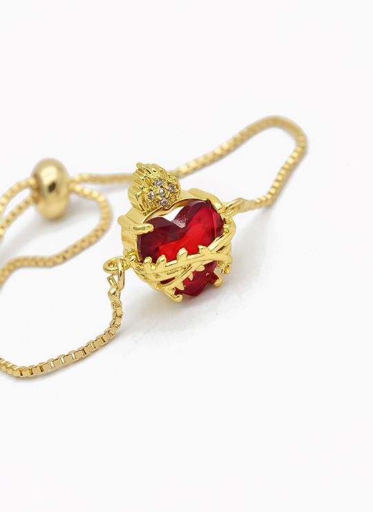 PULSERA / BRAZALETE EN RODIO CON MICROCIRCONES