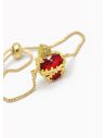 PULSERA / BRAZALETE EN RODIO CON MICROCIRCONES
