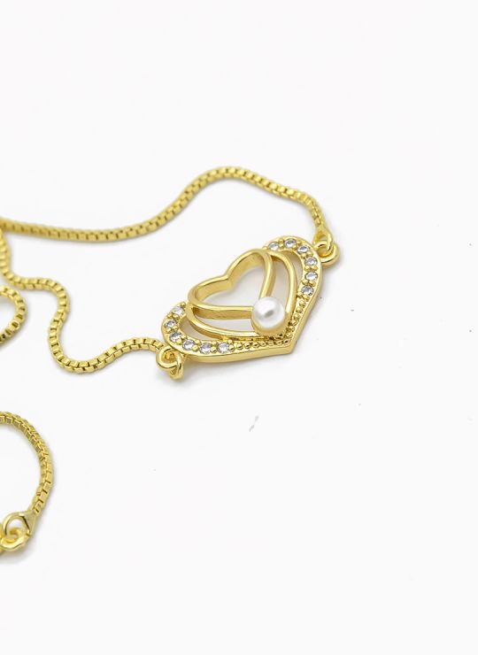 PULSERA / BRAZALETE EN RODIO CON MICROCIRCONES