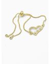 PULSERA / BRAZALETE EN RODIO CON MICROCIRCONES
