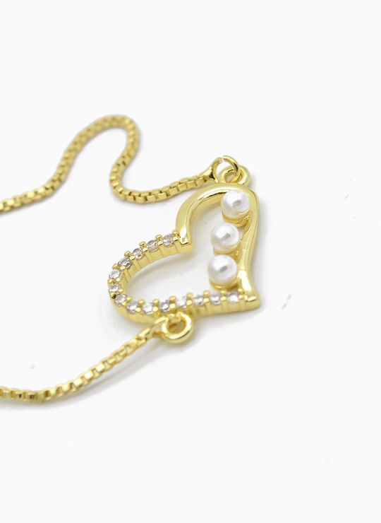 PULSERA / BRAZALETE EN RODIO CON MICROCIRCONES