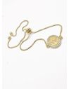 PULSERA / BRAZALETE EN RODIO CON MICROCIRCONES