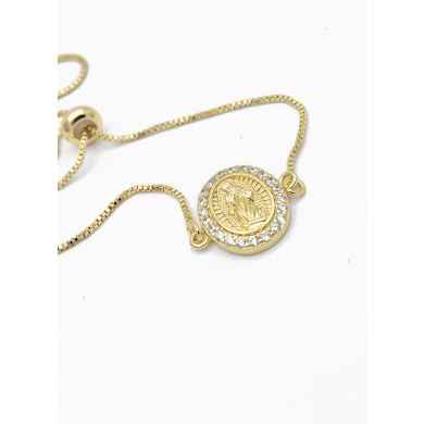 PULSERA / BRAZALETE EN RODIO CON MICROCIRCONES