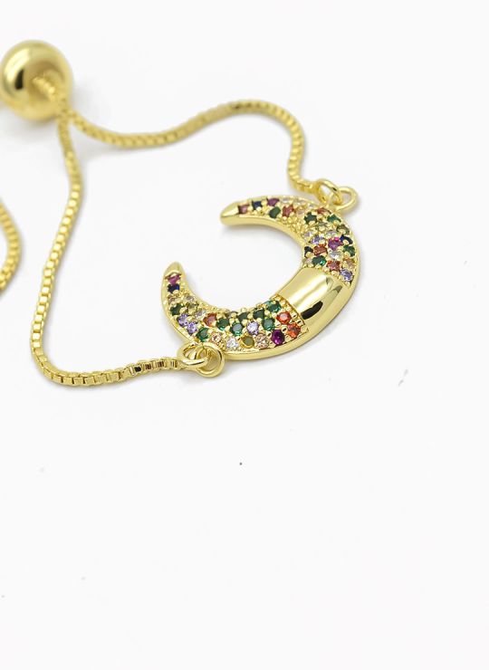PULSERA / BRAZALETE EN RODIO CON MICROCIRCONES