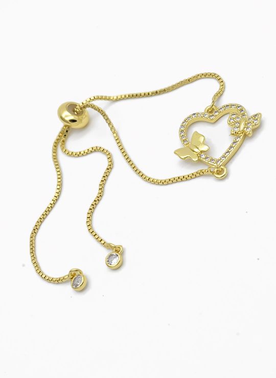 PULSERA / BRAZALETE EN RODIO CON MICROCIRCONES