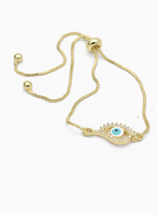 PULSERA / BRAZALETE EN RODIO CON MICROCIRCONES