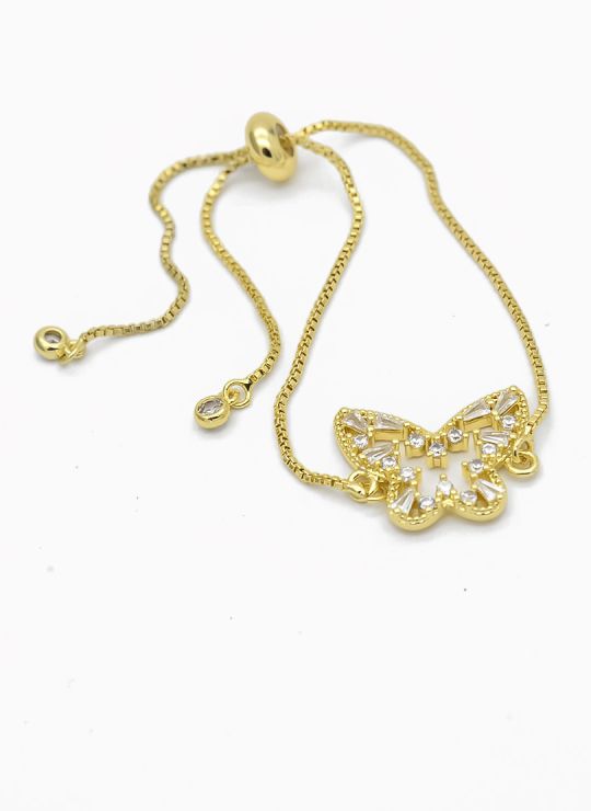 PULSERA / BRAZALETE EN RODIO CON MICROCIRCONES