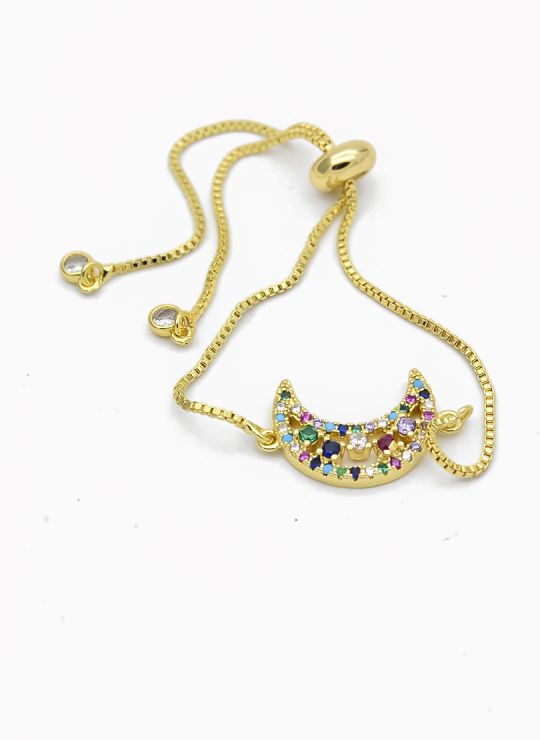 PULSERA / BRAZALETE EN RODIO CON MICROCIRCONES