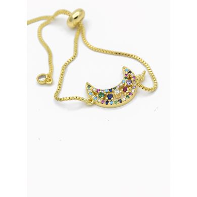 PULSERA / BRAZALETE EN RODIO CON MICROCIRCONES
