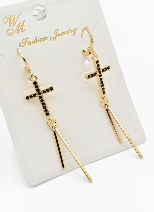 ARETES RODIO MARCA XUPING MICROCIRCONES /YSX