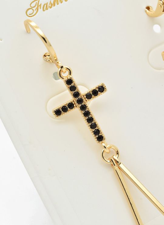 ARETES RODIO MARCA XUPING MICROCIRCONES /YSX