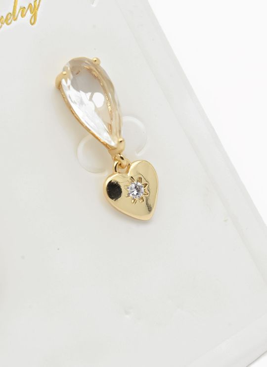 ARETES RODIO MARCA XUPING MICROCIRCONES /YSX