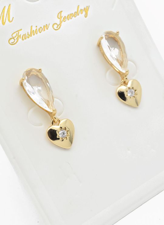 ARETES RODIO MARCA XUPING MICROCIRCONES /YSX