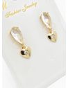 ARETES RODIO MARCA XUPING MICROCIRCONES /YSX
