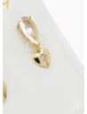 ARETES RODIO MARCA XUPING MICROCIRCONES /YSX