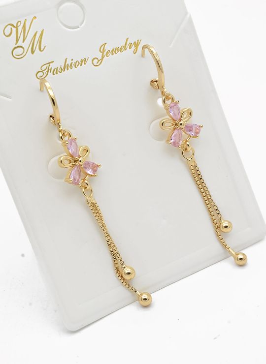 ARETES RODIO MARCA XUPING MICROCIRCONES /YSX
