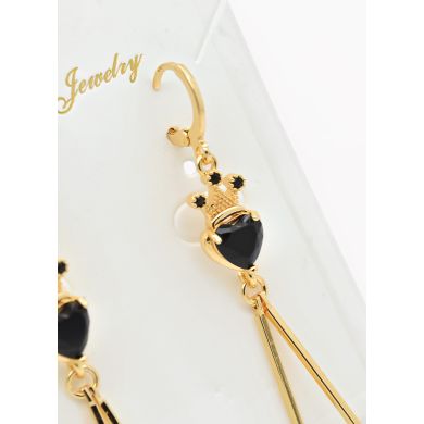 ARETES RODIO MARCA XUPING MICROCIRCONES /YSX