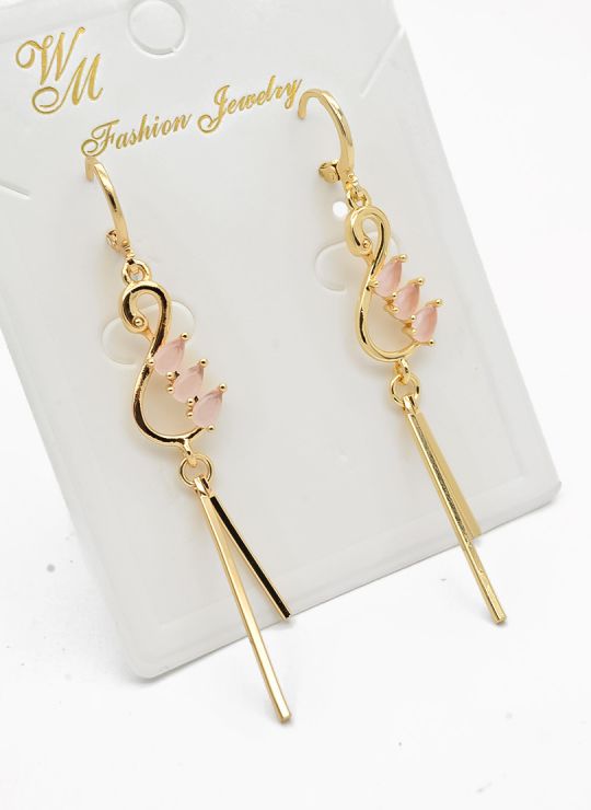 ARETES RODIO MARCA XUPING MICROCIRCONES /YSX