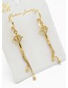 ARETES RODIO MARCA XUPING MICROCIRCONES /YSX