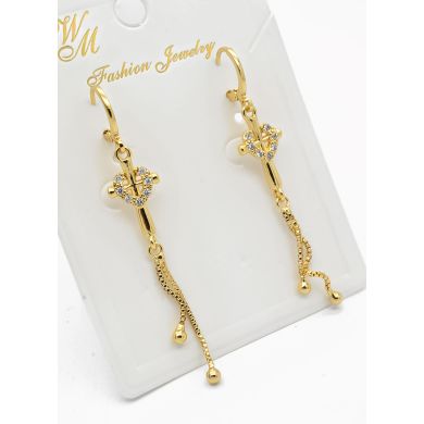 ARETES RODIO MARCA XUPING MICROCIRCONES /YSX