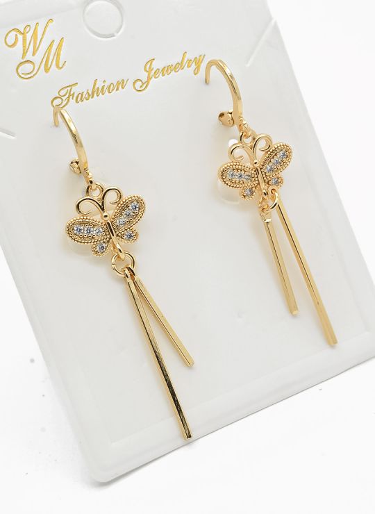 ARETES RODIO MARCA XUPING MICROCIRCONES /YSX