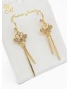 ARETES RODIO MARCA XUPING MICROCIRCONES /YSX