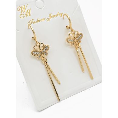 ARETES RODIO MARCA XUPING MICROCIRCONES /YSX