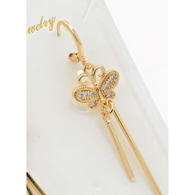 ARETES RODIO MARCA XUPING MICROCIRCONES /YSX
