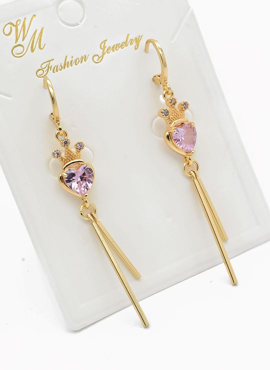 ARETES RODIO MARCA XUPING MICROCIRCONES /YSX