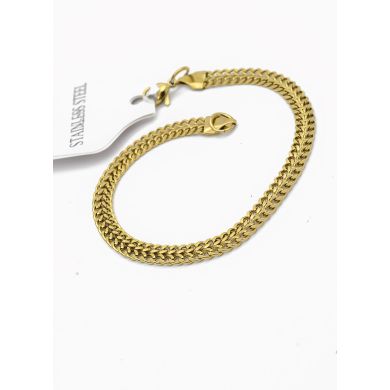 PULSERA COMBINADA EN ACERO INOXIDABLE 316L VIP