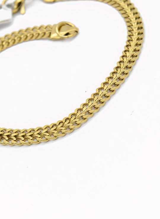 PULSERA COMBINADA EN ACERO INOXIDABLE 316L VIP
