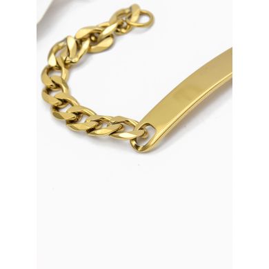 PULSERA COMBINADA EN ACERO INOXIDABLE 316L VIP