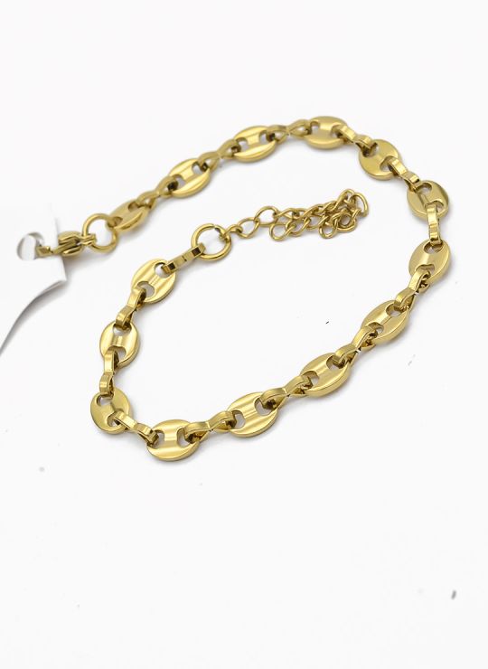 PULSERA COMBINADA EN ACERO INOXIDABLE 316L VIP
