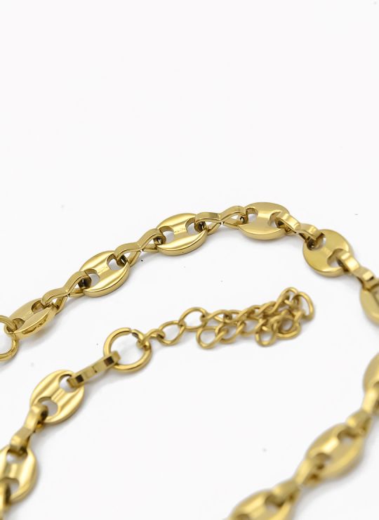 PULSERA COMBINADA EN ACERO INOXIDABLE 316L VIP