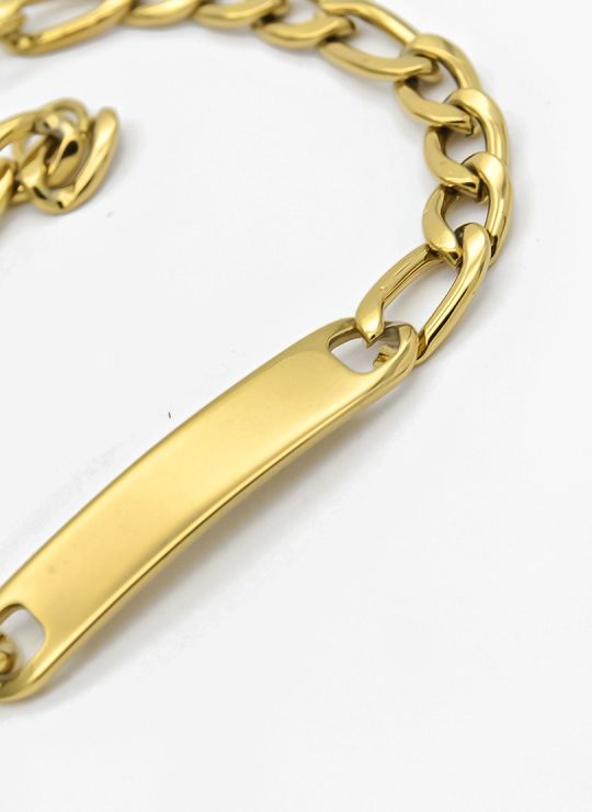 PULSERA COMBINADA EN ACERO INOXIDABLE 316L VIP