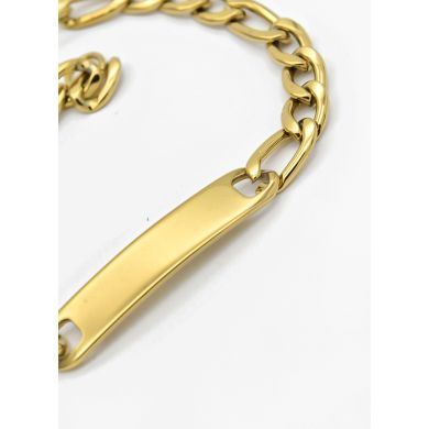 PULSERA COMBINADA EN ACERO INOXIDABLE 316L VIP