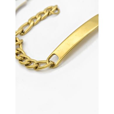 PULSERA COMBINADA EN ACERO INOXIDABLE 316L VIP