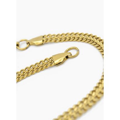 PULSERA COMBINADA EN ACERO INOXIDABLE 316L VIP
