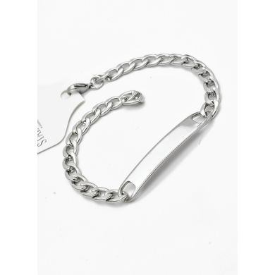 PULSERA COMBINADA EN ACERO INOXIDABLE 316L VIP