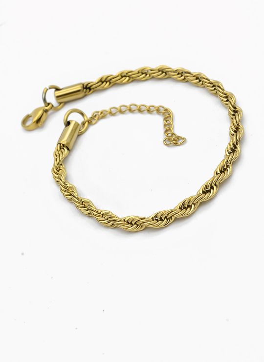 PULSERA COMBINADA EN ACERO INOXIDABLE 316L VIP