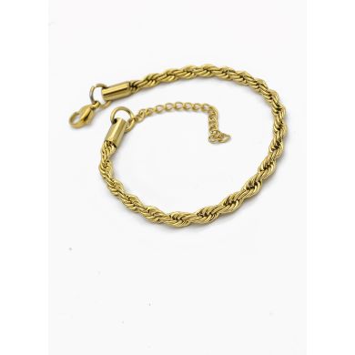 PULSERA COMBINADA EN ACERO INOXIDABLE 316L VIP