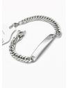 PULSERA COMBINADA EN ACERO INOXIDABLE 316L VIP