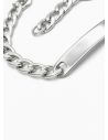 PULSERA COMBINADA EN ACERO INOXIDABLE 316L VIP